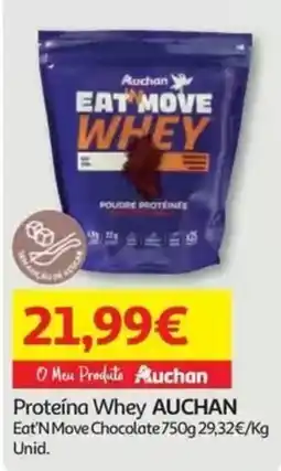 Auchan Proteína Whey Auchan promoção