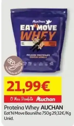 Auchan Proteína Whey Auchan promoção