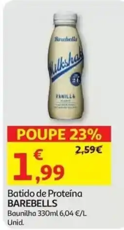 Auchan Batido de Proteína Barebells promoção