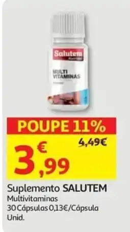 Auchan Suplemento salutem promoção