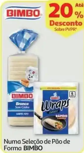 Auchan Pão de forma bimbo promoção
