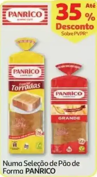 Auchan Pão de forma panrico promoção