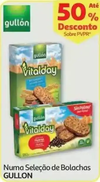 Auchan Numa Seleção de Bolachas Gullon promoção