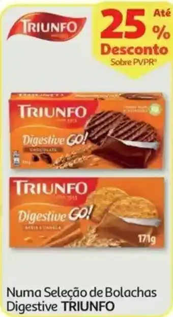 Auchan Bolachas digestive triunfo promoção