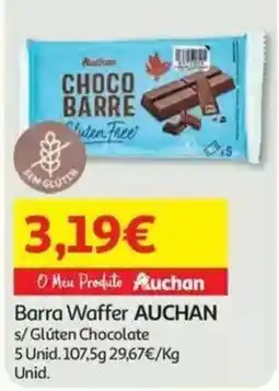 Auchan Barra Waffer AUCHAN promoção