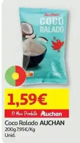 Auchan Coco Ralado Auchan promoção