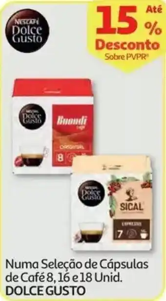 Auchan Dolce Gusto promoção
