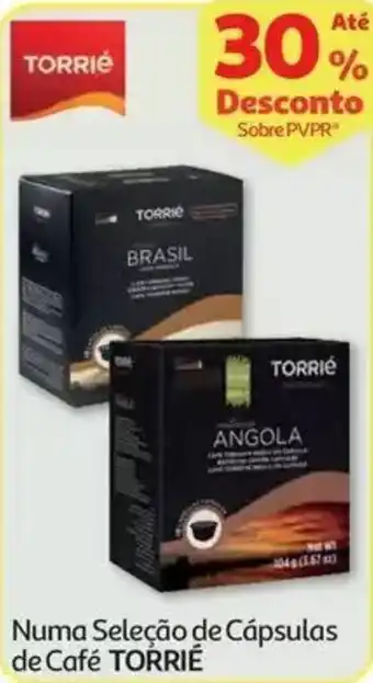 Auchan Cápsulas de Café TORRIÉ promoção
