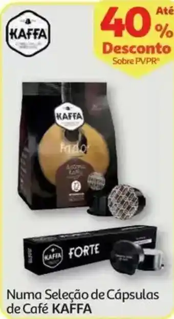 Auchan Numa Seleção de Cápsulas de Café KAFFA promoção