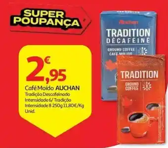 Auchan Café Moído Auchan promoção