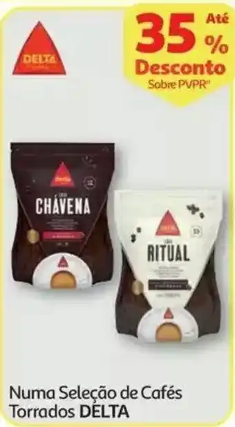Auchan Numa Seleção de Cafés Torrados DELTA promoção