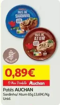 Auchan Patés auchan promoção