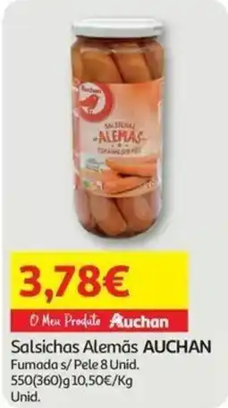 Auchan Salsichas Alemãs Auchan promoção
