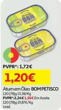 Auchan Atum em Óleo BOM PETISCO promoção