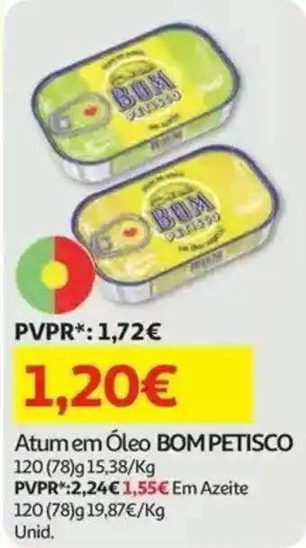 Auchan Atum em Óleo BOM PETISCO promoção