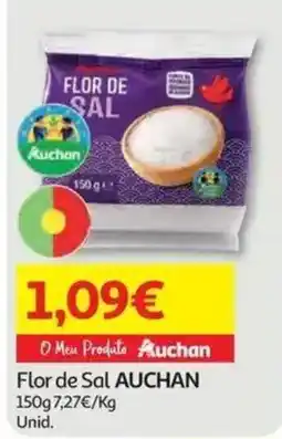 Auchan Flor de Sal Auchan promoção