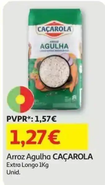 Auchan arroz agulha caçarola promoção