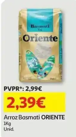 Auchan arroz basmati oriente promoção