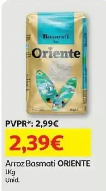 Auchan arroz basmati oriente promoção