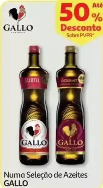 Auchan Numa Seleção de Azeites Gallo promoção
