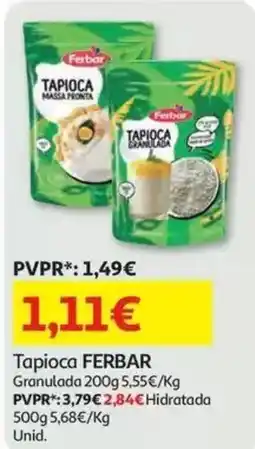 Auchan Tapioca ferbar promoção