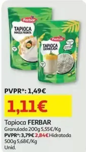 Auchan Tapioca ferbar promoção