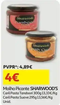 Auchan molho picante sharwood's promoção