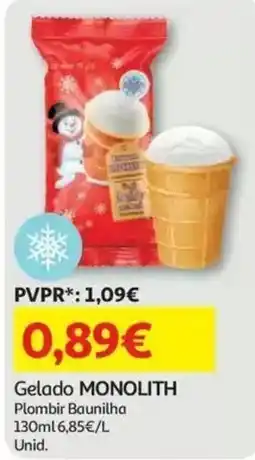 Auchan Gelado MONOLITH promoção