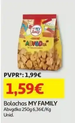 Auchan Bolachas my family promoção
