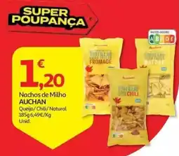 Auchan Nachos de Milho Auchan promoção