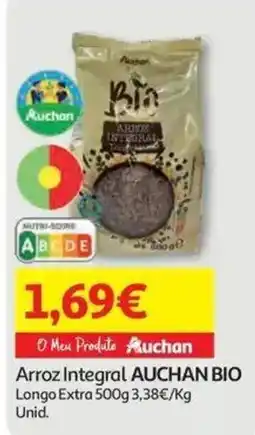 Auchan Arroz Integral AUCHAN BIO promoção
