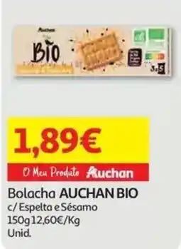 Auchan Bolacha auchan bio promoção