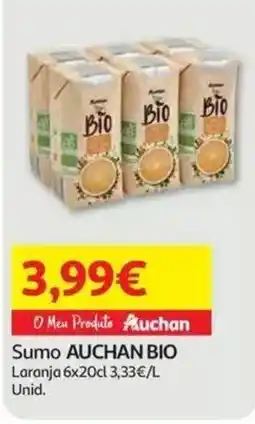 Auchan Sumo auchan bio promoção