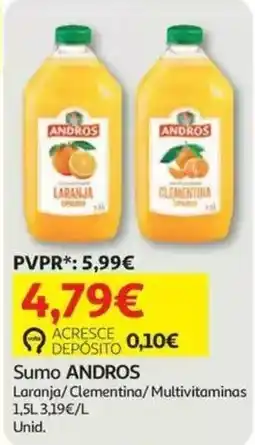 Auchan Sumo ANDROS promoção