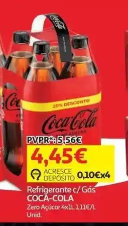Auchan Coca-Cola Zero Açúcar promoção