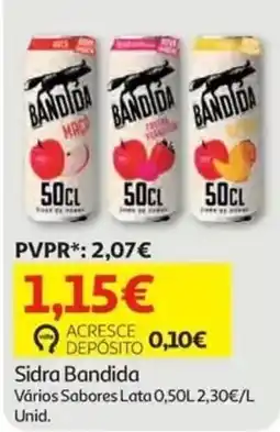 Auchan Sidra Bandida promoção