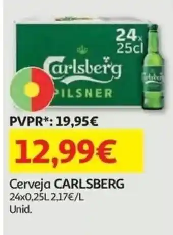 Auchan Cerveja Carlsberg promoção
