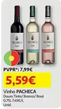 Auchan Vinho Pacheca promoção