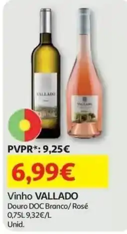Auchan Vinho VALLADO promoção