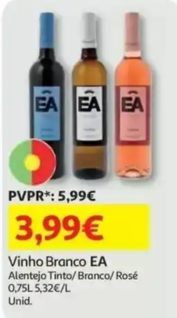 Auchan Vinho Branco EA promoção