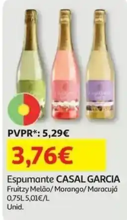 Auchan Espumante casal garcia promoção