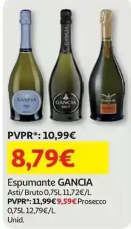 Auchan Espumante gancia promoção
