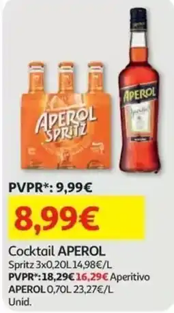 Auchan Cocktail aperol promoção