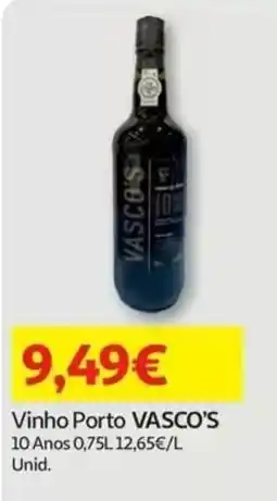 Auchan Vinho Porto Vasco's promoção