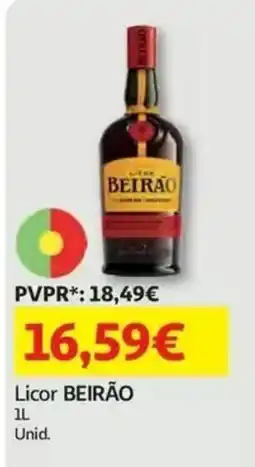 Auchan Licor beirão promoção