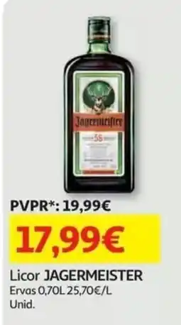 Auchan Licor jagermeister promoção