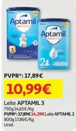 Auchan Leite aptamil 3 promoção