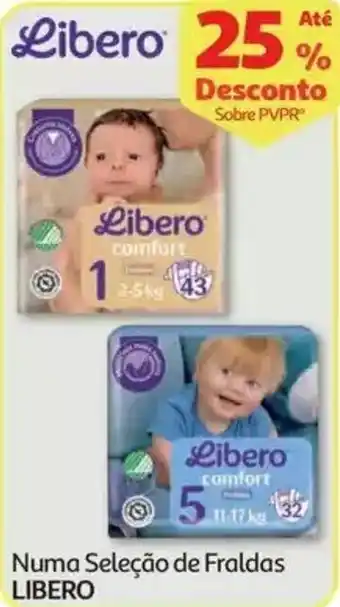 Auchan Fraldas Libero comfort promoção