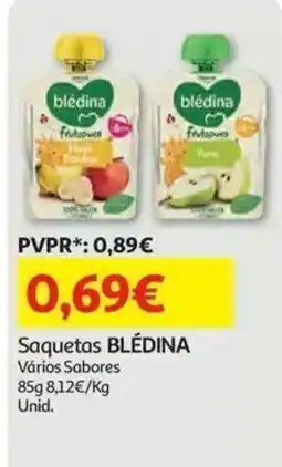 Auchan Saquetas blédina promoção