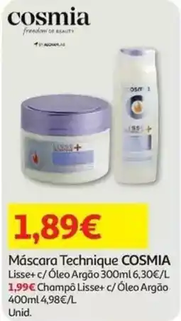 Auchan Máscara Technique COSMIA promoção